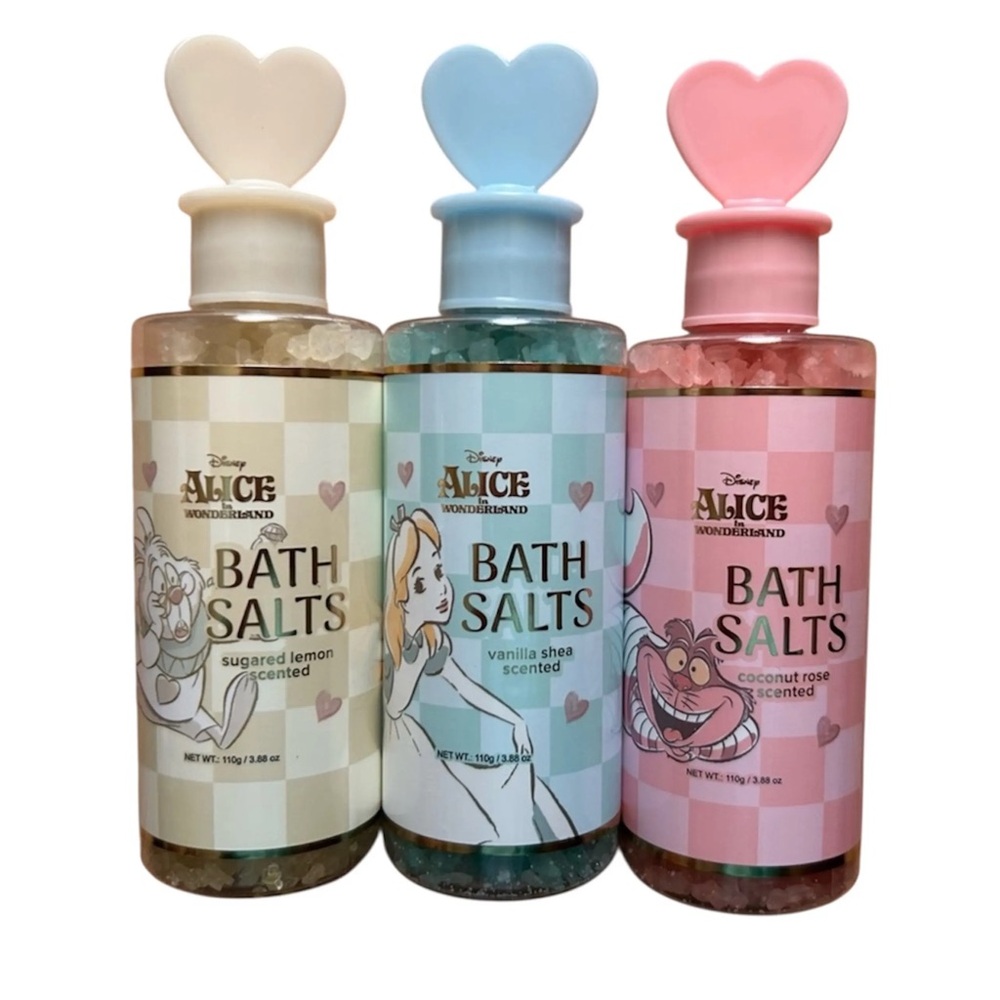 ⚠️ 5/25: Disney Alice in Wonderland Bath Salt - Rabbit (Yellow)